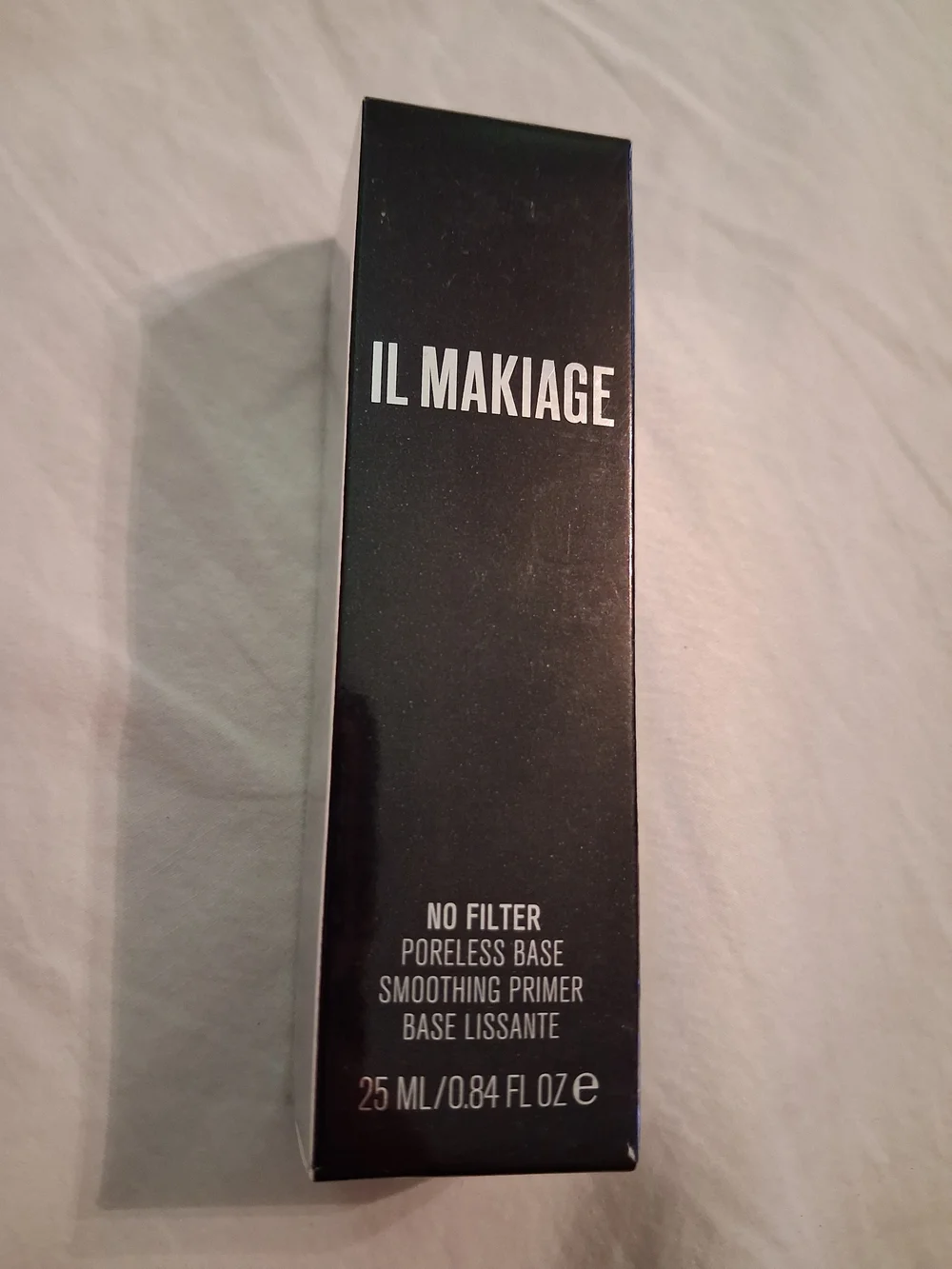 IL MAKIAGE Silver Metallic No Filter Poreless Primer Bottle